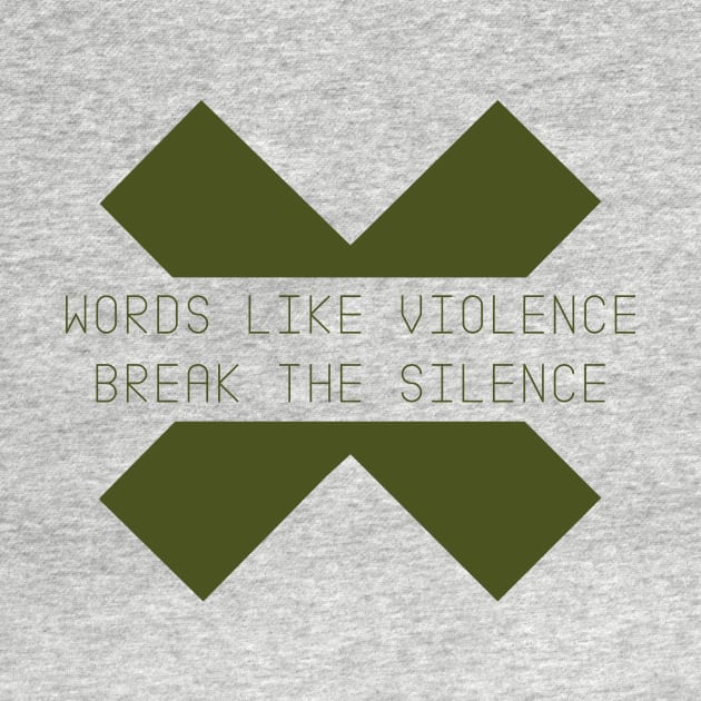 Words like Violence, green by Perezzzoso